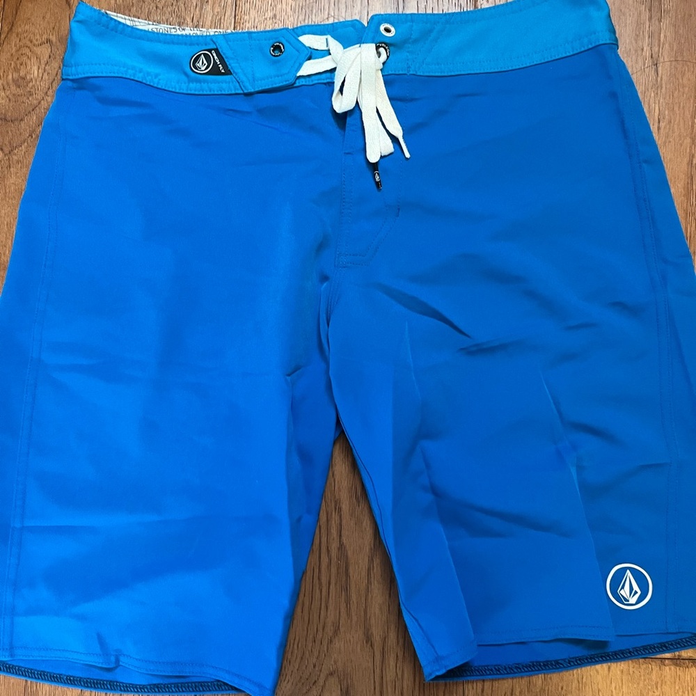Volcom Men's Vibrant Blue Board Shorts